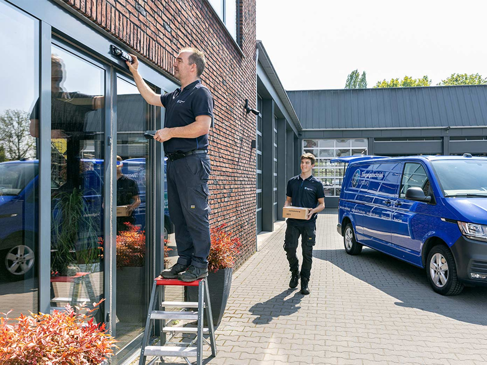 Werking van automatische schuifdeuren